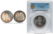 Elizabeth II Prooflike 50 Cents 1960 PL67 PCGS, Royal Canadian mint, KM56. HID09801242017 © 2024 Heritage Auctions | All Rights Reserved www.HA.com/Te...