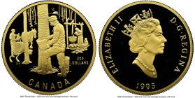 Elizabeth II gold Proof "Sugar Bush" 200 Dollars 1995 PR69 Ultra Cameo NGC, Royal Canadian mint, KM265. HID09801242017 © 2024 Heritage Auctions | All ...