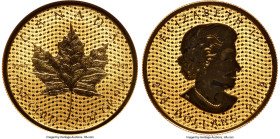 Elizabeth II gold Reverse Proof "Maple Leaf - 40th Anniversary" 200 Dollars (2 oz) 2019 PR70 NGC, Royal Canadian mint, KM-Unl. Mintage: 175. First Day...