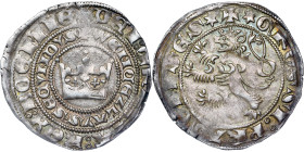 Wenceslaus II, Bohemia - Prague Groschen. Kuttenberg.