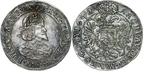 Ferdinand III. (1637-1657) ¼ Thaler 1642 KB