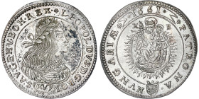 Leopold I. (1657-1705) XV Kreuzer 1661 KB