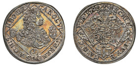 Karl VI. (1711-1740) ¼ Thaler 1726 NB