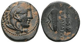 Greek Kings of Macedon Æ Unit (Bronze) Philip III Arrhidaios (323-317 BC) In the name of Alexander III. Tarsos mint. Struck under Philotas or Philoxen...