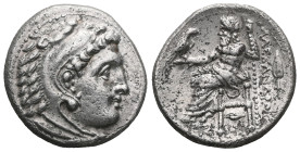 GREEK COINS Kings of Macedon Alexander III ‘the Great’. 336-323 BC. Drachm (Silver), Kolophon, struck under Philip III, 323-319. Head of Herakles to r...