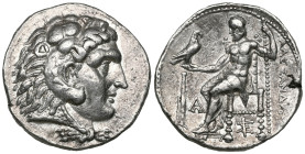 CYPRUS, Salamis. Nikokreon. Circa 331-310 BC. AR Tetradrachm . In the name and types of Philip III of Macedon. Struck circa 323-317 BC. Head of Herakl...