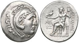 Greek Coins KINGS OF MACEDON. Alexander III 'the Great' (336-323 BC). Tetradrachm. Aspendos. Dated CY 17 (Circa 196/5). Obv: Head of Herakles right, w...