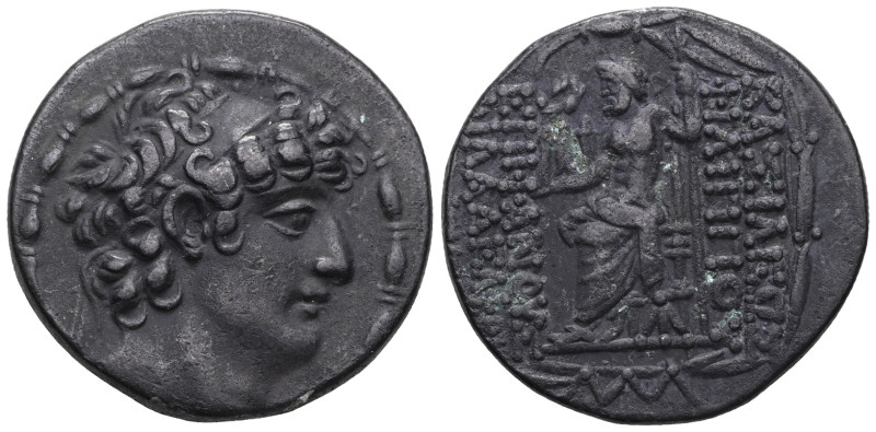 GREEK COINS. SELEUCID KINGDOM. Antiochus VIII. Grypus, 121-96 BC Tetradrachm, 3r...