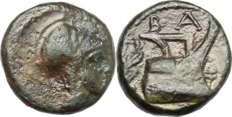Continental Greece. Kings of Macedon. Demetrios Poliorketes (306-283 BC). AE 11m...