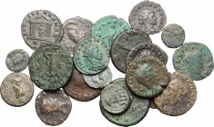 Multiple lot of 20 Roman Imperial AE coins. AE. About VF/Good F.