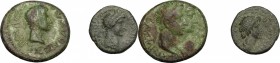 Lot of 2 Roman Provincial AE; including Augustus. AE. About VF/Good F.