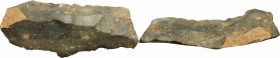 Neolithic stone chisel.
 65 mm.
