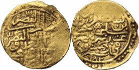 Ottoman Empire. Selim II (b. Suleyman) (974-982 H / 1566-1574. Sultani 982 H / 1574 AD. AV. g. 3.42 mm. 21.00 F/About VF.