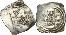 Austria. Eberhard II (1200-1246). AR Friesacher Pfennig, Friesach mint, 1200-1246. CNA I. C a 13. AR. g. 1.30 mm. 20.00 VF.