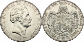 Germany. Friedrich Wilhelm III (1797-1840). AR Double Vereinstaler, 1840. KM 425. AR. g. 37.05 mm. 41.00 EF.