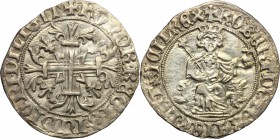 Italy. Roberto d'Angiò (1309-1343). AR Gigliato, Napoli mint. MIR 28. P.R. 2. AG. g. 3.97 SPL+.