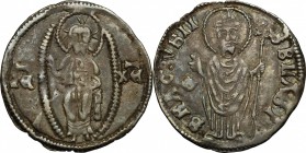 Italy. AR Grosso, Ragusa mint, 1337-1438. AR. g. 1.17 mm. 19.00 Toned. VF.