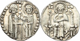 Italy. Pietro Gradenigo (1289-1311). AR Grosso matapan, Venice mint. Paol. 2. AR. g. 2.15 mm. 20.50 VF.