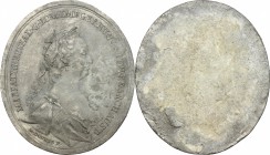 Austria. Maria Theresia (1740-1780). Tin Lamina, 1740-1780. D/ Bust right, diademed, draped. R/ Blank. Montenouvo 1726. Tin. g. 11.92 mm. 48.00 R. VF.