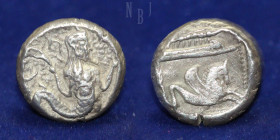 Phoenicia: Arados 400-380 BC. AR Drachm
