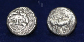 Mysia: Parion, 4th century BC. AR Hemidrachm. Gorgoneion