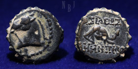 Seleukid Empire: Demetrios I Soter, Antioch, 162-150 BC. Serrate AE