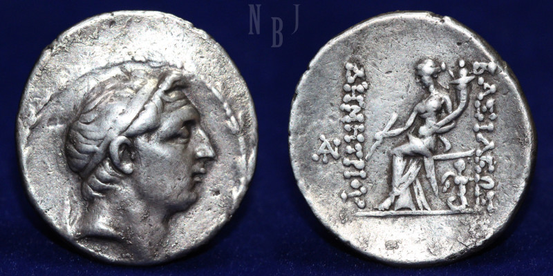 SELEUKID EMPIRE: Demetrios I Soter. 162-150 BC. AR Tetradrachm. Antioch on the O...