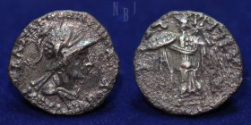 Bactria: Indo-greek: Menander, AR Drachm