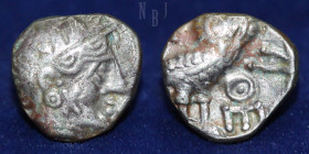 ARABIA, Southern. Saba'. 4th-3rd centuries BC. AR Quarter Unit, imitating Athens