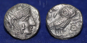 Arabia Felix: Sabaeans. AR Drachm. 3rd Century BC