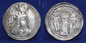 SASANIAN KINGS: Vahrām (Bahram) I. AD 273-276. AR Drachm
