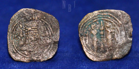 Sasanian Empire: Khosrow II. Parviz, AE unit (pashiz), 30 Dated, AIRAN minted