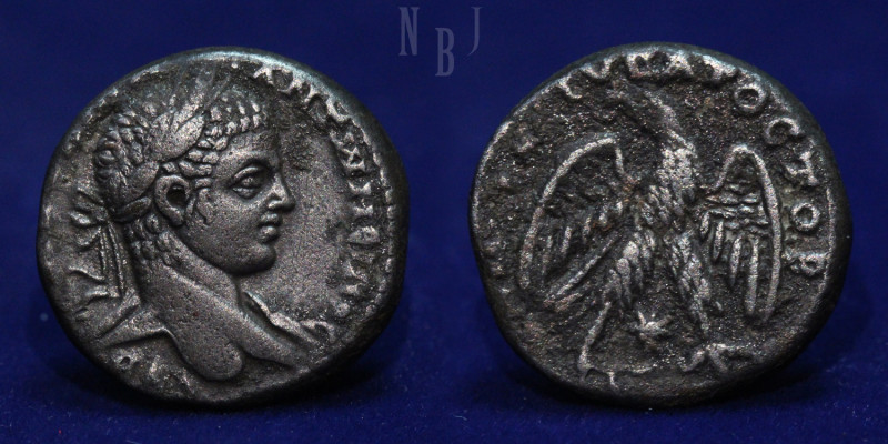 Roman Empire: Seleucia & Pieria, Antioch, Elagabalus 218-222 AD, AR Tetradrachm....
