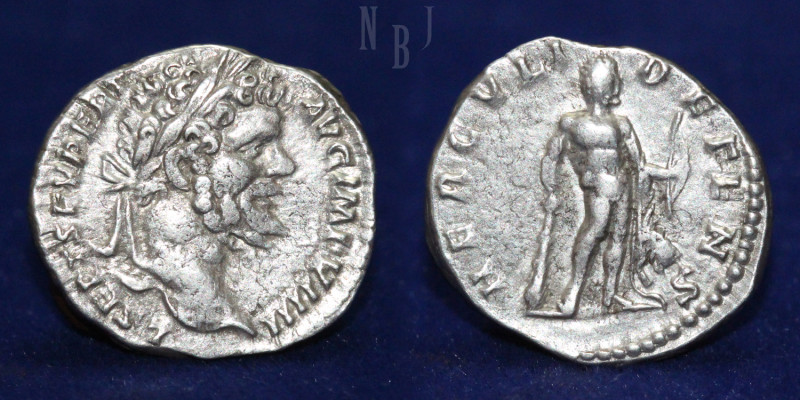 Roman Empire: Septimius Severus, AR Silver Denarius, Date: Struck 197 AD, Mint: ...