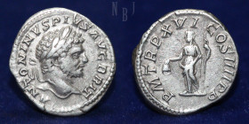Roman Empire: Caracalla (198-217). AR Denarius, Rome 213