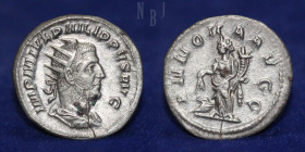 Roman Empire: PHILIP I, AR Antoninianus. Struck at Rome