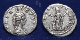 ROMAN EMPIRE: Julia Domna, AR Denarius, AD 196-211. Rome