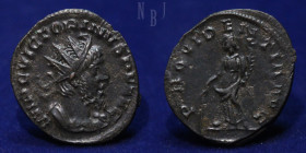 Roman Empire: Victorinus, Billon antoninianus, Mainz or Trier 270-271AD