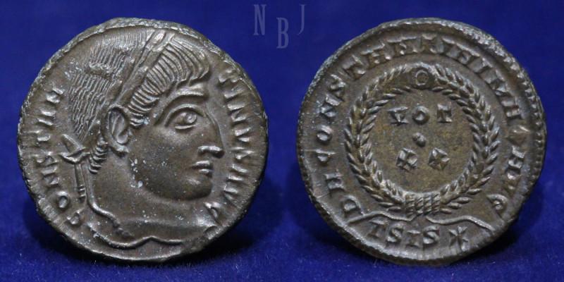 Roman Empire: Constantine I, BI Nummus. AD 307/310-337. Siscia mint; struck AD 3...