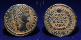 Roman Empire: Constantius II, AE Follis, Minted: Antioch