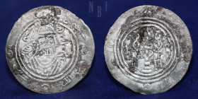 ARAB SASANIAN: Eastern Sistan. Muhallab, AR Drachm. SK (Sistan)