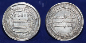 Abbasid: AR Dirhams, al-Mahdi, Mint Ifriqiya, Date 165h