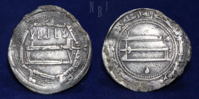 Abbasid: AR Dirham, Al-Rashid, Mint Al-Muhammadiya, Date 190h