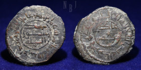 Abbasid: al-Mansur, AE fals, Badghis mint