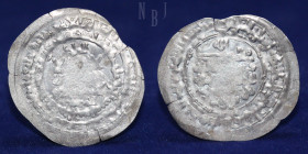 Samanid: Mansur I b. Nuh II, Broad AR Dirham, Balkh mint, dated AH 360