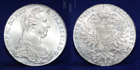 ITALY: Taler 1780 S HABSBURG EMPIRE - LOMBARDY - MARIA THERESIA