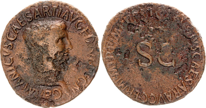 Roman Empire. Germanicus, As AD 37-41.

Germanicus, As AD 37-41. 28 mm, 9,41 g...