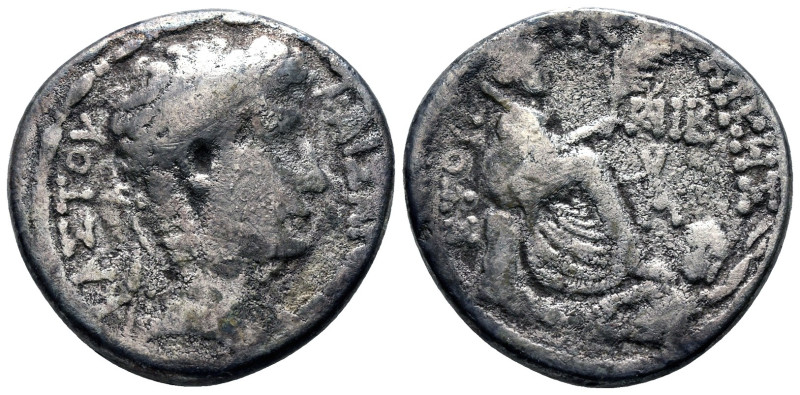 Roman Provincial Tetradrachm BC-AD 14. 

Seleucis and Pieria. Antioch. Augustu...