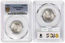 Danzig 1 Gulden 1923. PCGS MS 62