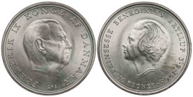 Denmark 10 Kroner 1968